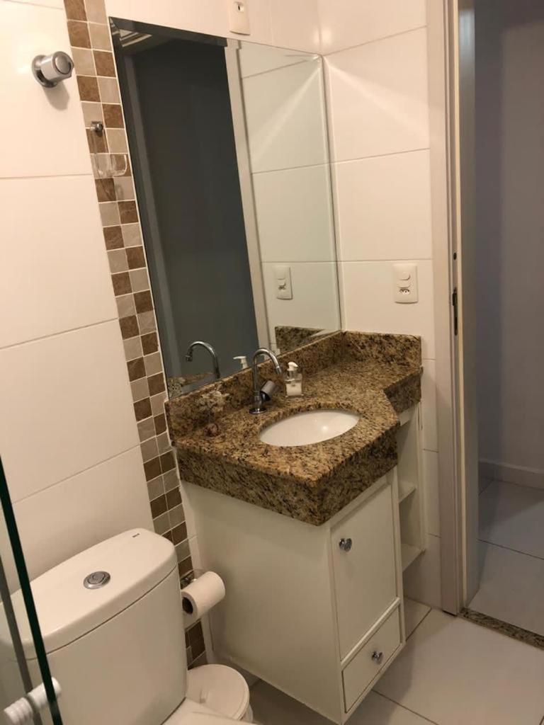Apto Com Sacada Gourmet Vista Mar 大普拉亚 外观 照片
